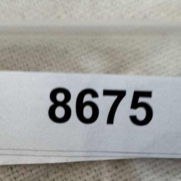 Chicos Black & White Button-Up Jacket Geometric Pattern Ruche Sleeve & Pockets 2 - Picture 13 of 13